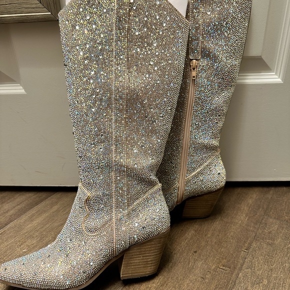 Matisse Nashville Rhinestone Western Boots 7 - Picture 5 of 5